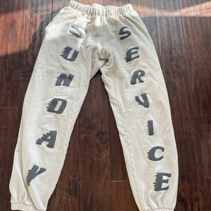 Sunday service sweatpants
